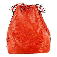 Louis Vuitton Noe Bag in Red Epi Leather