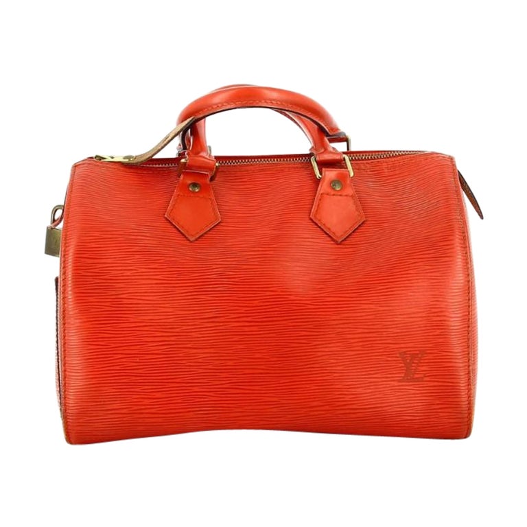 Louis Vuitton Speedy 25 in Epi Leather in Bright Red Epy Leather For ...