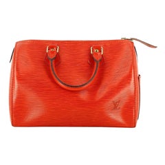 Louis Vuitton Speedy 25 in Bright Red Epy Leather