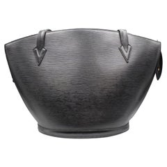 Louis Vuitton St Jacques PM Handbag in Black Epi Leather