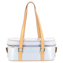 Louis Vuitton Patent Leather Bag in Light Blue 