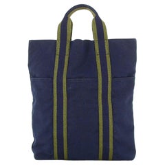 Hermes Toto Blue and Green Bag