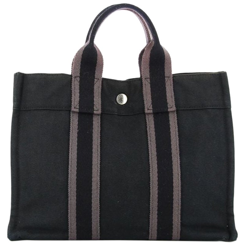 Hermes Toto Mini Bag Black and Grey