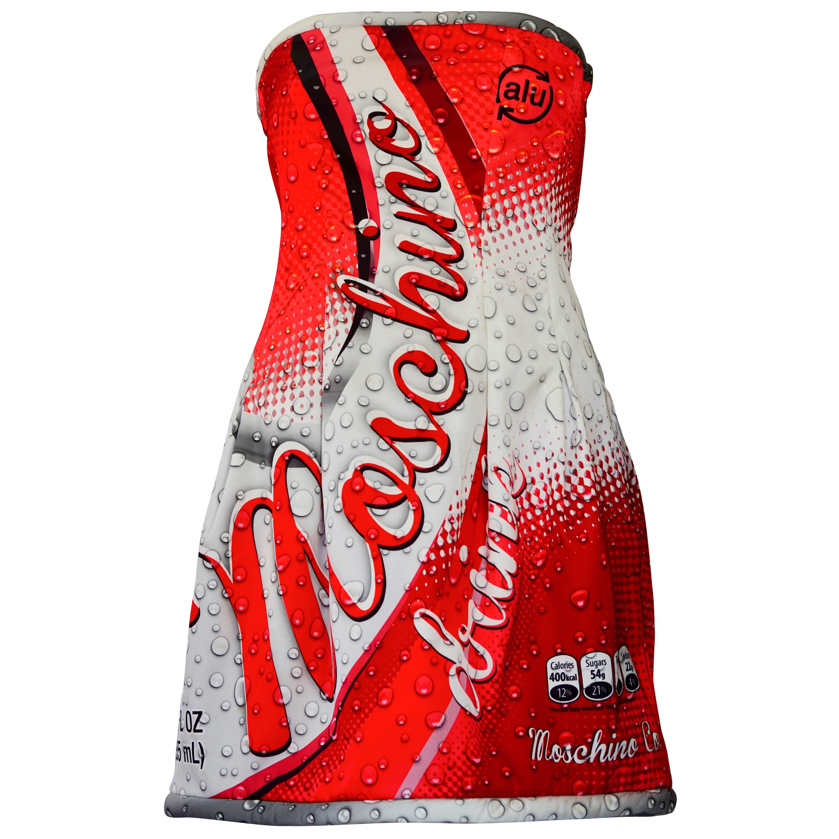 MOSCHINO COUTURE Cola Bustier Dress For Sale