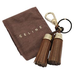 Celine Key Ring in Leather