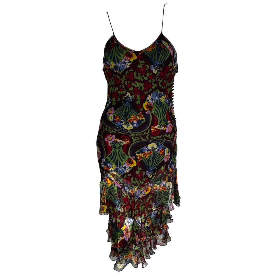 Rare! Chanel Fall 1990 RTW Lamé Runway Dress For Sale at 1stDibs ...