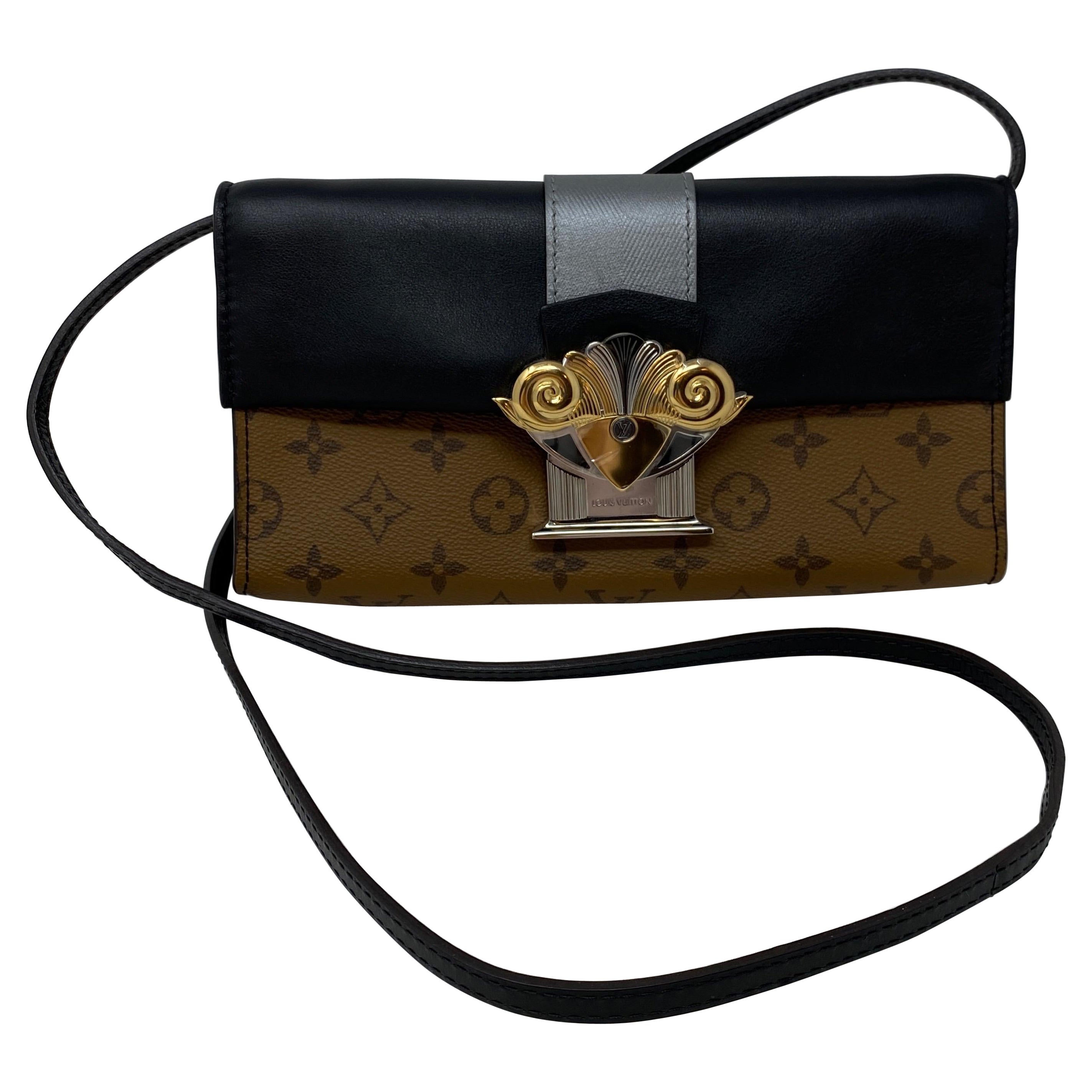 Louis Vuitton Reverse Clutch Evening Bag