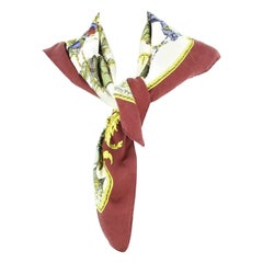Hermès Square Scarves in Purple