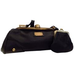 Dolce 
Gabbana Black leather bag