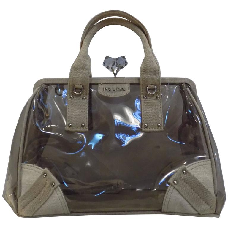 nude prada shoulder bag