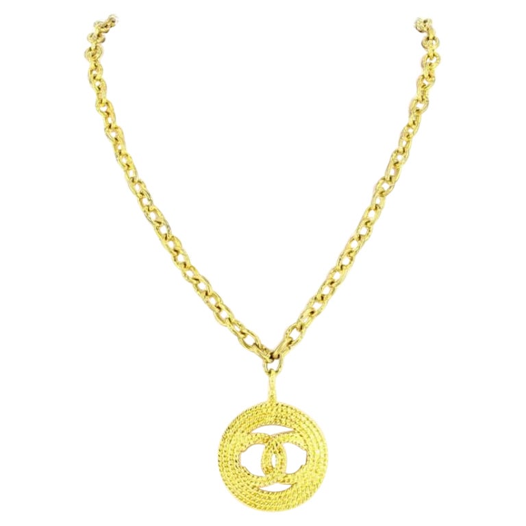 Chanel Double C Pendant Necklace