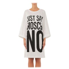 SS17 Moschino Couture x Jeremy Scott #justsaymoschi-no Jersey Tshirt Dress