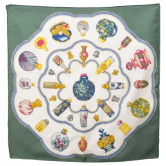 Pañuelo de seda Hermes Qu Importe le Flacon... by Catherine Baschet Paris