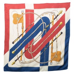 1979 Hermes Clic Clac by J Abadie Silk Scarf