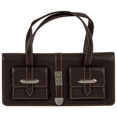 Chanel Dark-Brown Caviar Handbag