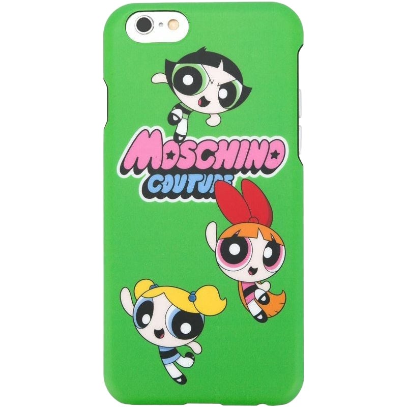 SS16 Moschino Couture Jeremy Scott Powerpuff Girls Case for Iphone 6/6S Plus For Sale