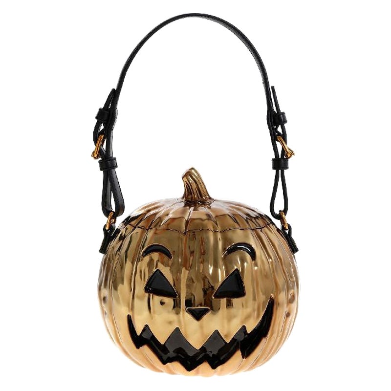 Moschino Couture Jeremy Scott Halloween Trick/Chic 4 Items Bundle: Bag Dress Hat For Sale