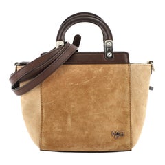 Givenchy HDG Tote Suede with Leather Mini