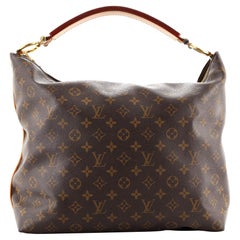 Louis Vuitton Sully Handbag Monogram Canvas MM
