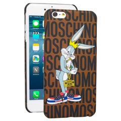 AW15 Moschino Couture Jeremy Scott Looneytunes Bugs Bunny Case for Iphone 6 Plus
