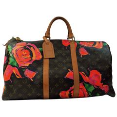 Louis Vuitton Stephen Sprouse Roses Keepall 50 at 1stDibs