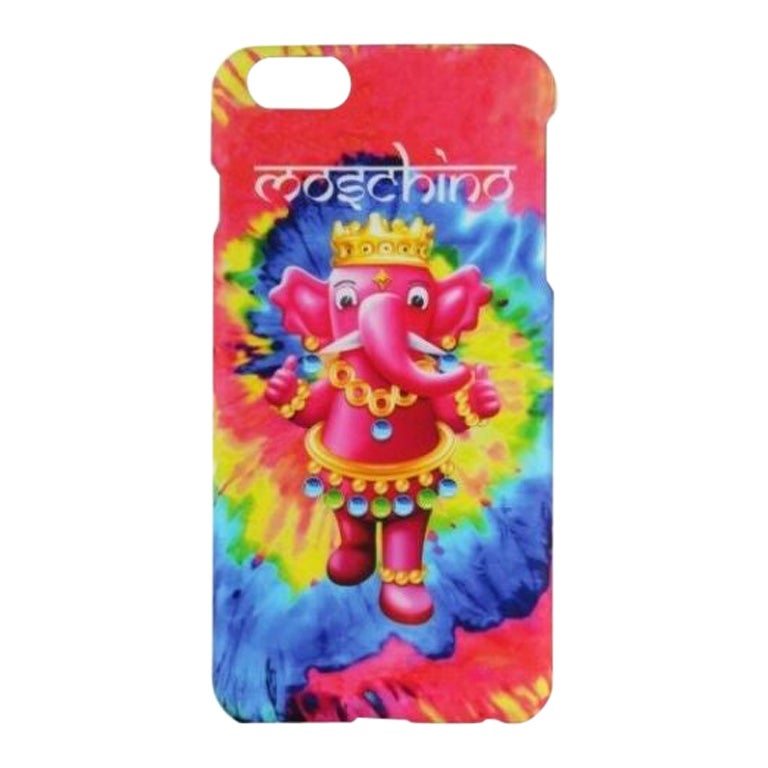 Moschino Couture Jeremy Scott Ganesh Crowned Elephant Case for Iphone 6/6S Plus For Sale