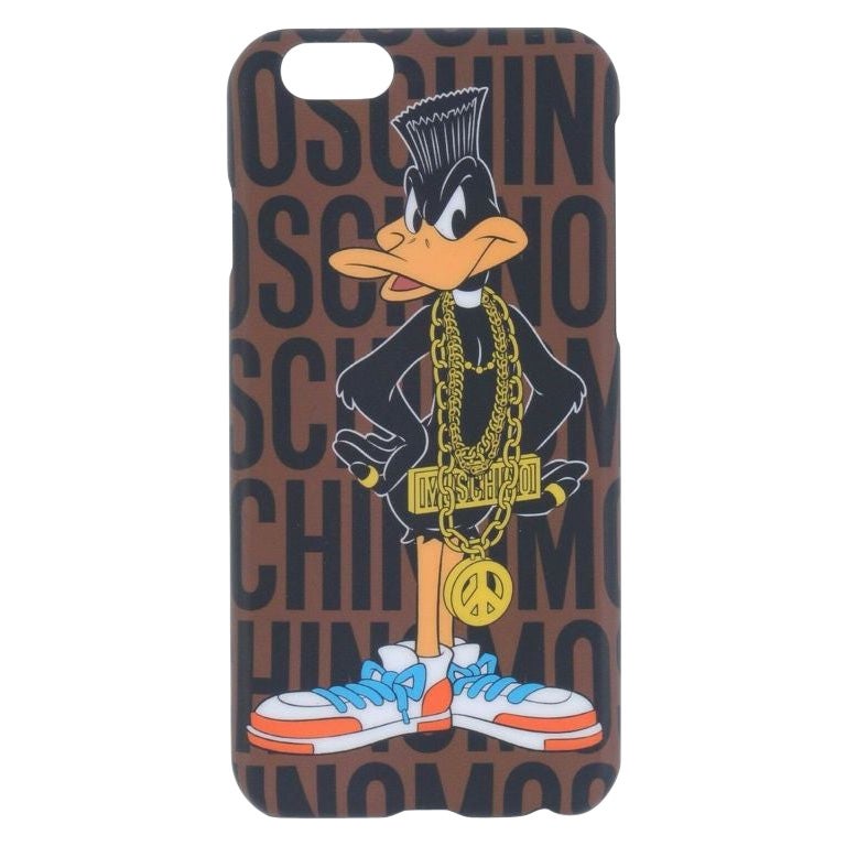 AW15 Moschino Couture Jeremy Scott Daffy Duck Looney Tunes Case for Iphone 6/6S