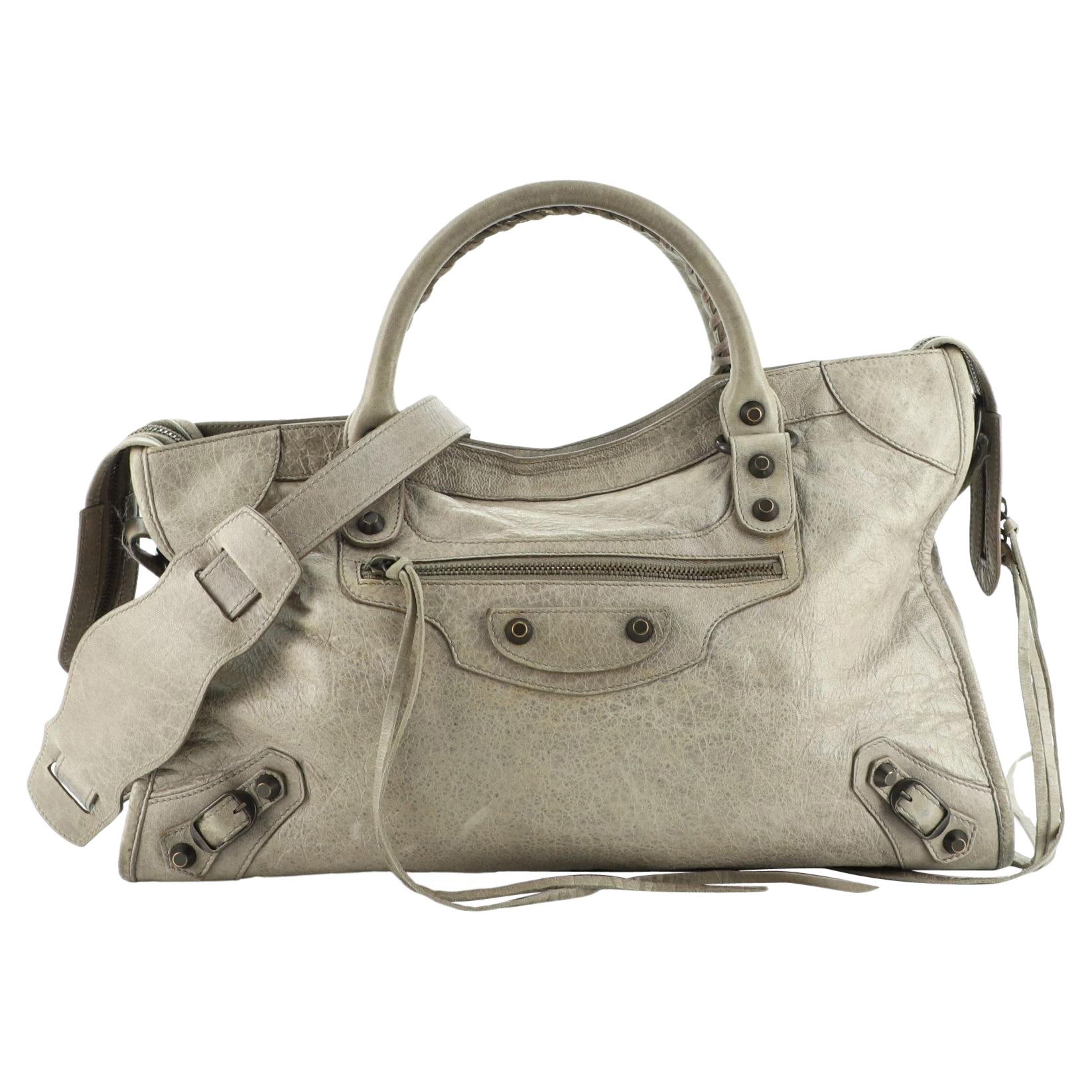 balenciaga city giant stud