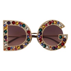 Dolce & Gabbana  sunglasses DG CRYSTAL embellished with colorful crystals