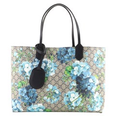 Gucci Reversible Tote (Outlet) Blooms GG Print Leather Medium