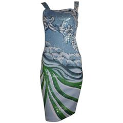 2000s St John Couture "Sea World" Dress (4)