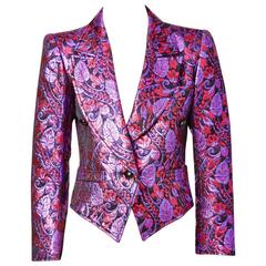 Yves Saint Laurent Brocade Spencer Jacket