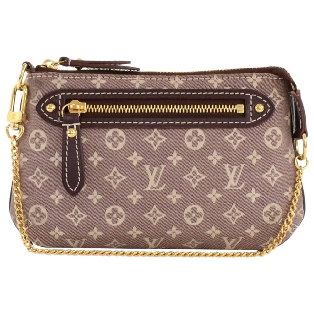Louis Vuitton Mini Accessories Sepia Mini Idylle Monogram Canvas Pochette Bag