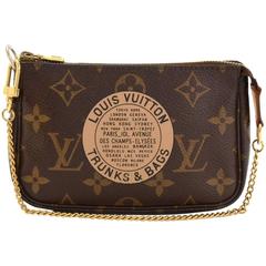 Louis Vuitton Mini Pochette Accessories T&B Monogram Canvas Pouch