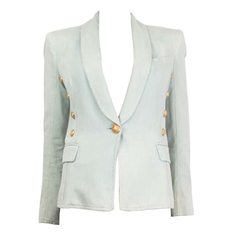 Hellblauer Blazer 7 im Angebot bei 1stDibs