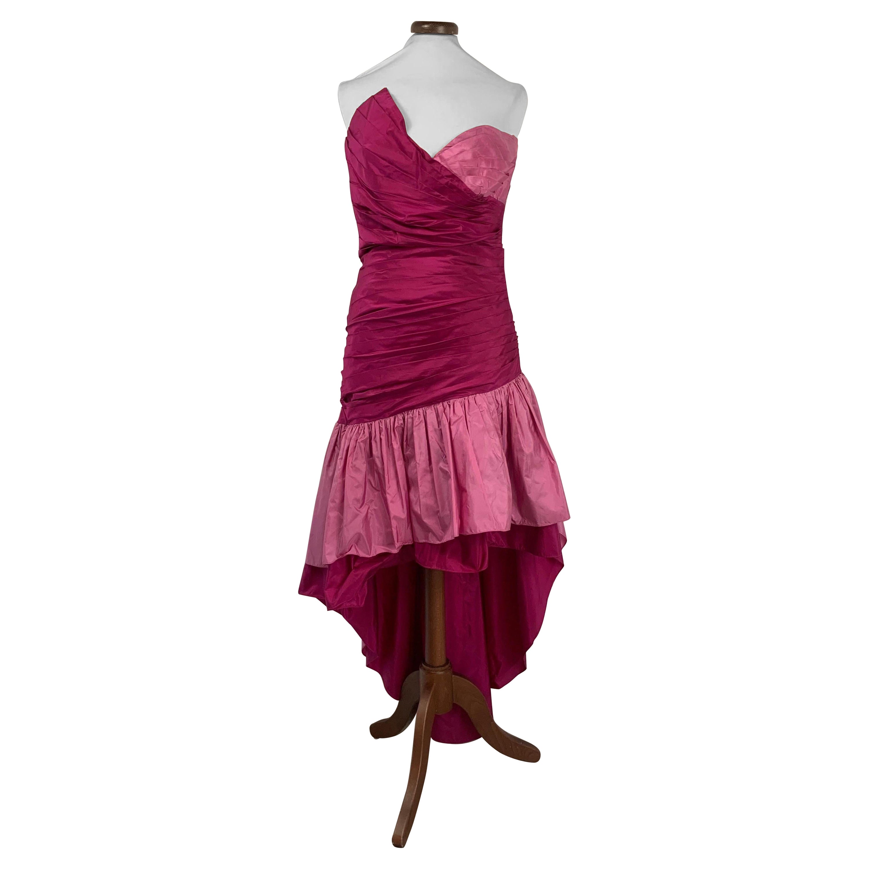 Vintage-Nachtkleid in Rosa von Roxy