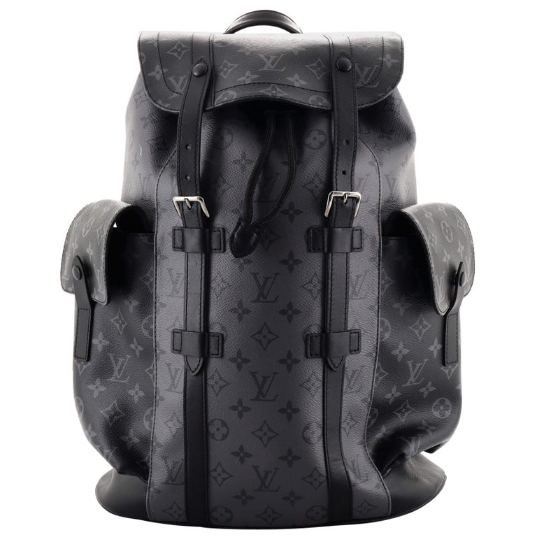 Louis Vuitton Christopher Backpack Monogram Puffer Black in Lambskin with  Black - US