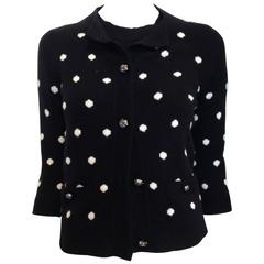 Chanel Black and White Cashmere Twinset Size 36, 34 (4, 2) 5