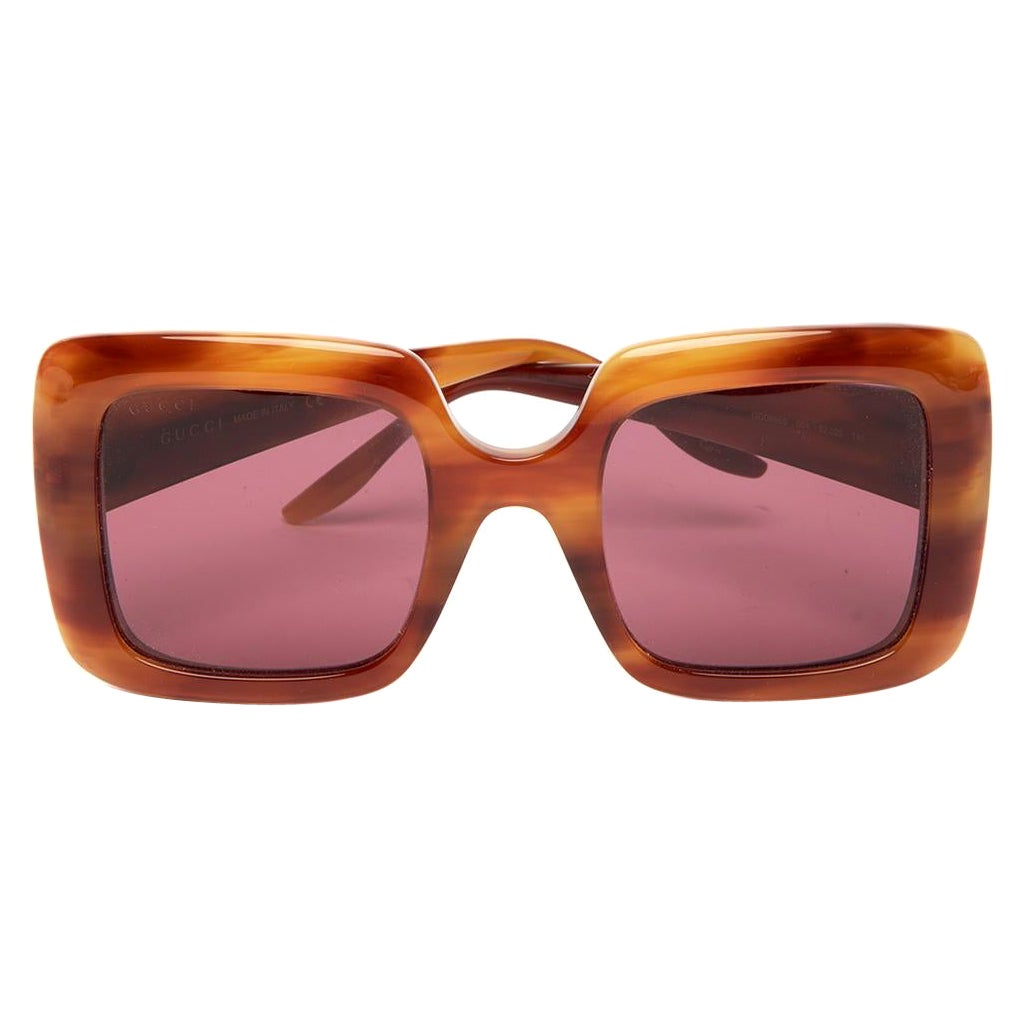 Gucci Mirrored with Gold Hardware Sunglasses For Sale at 1stDibs ...