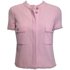 Chanel Pink Short-Sleeved Jacket Size 38 (6)