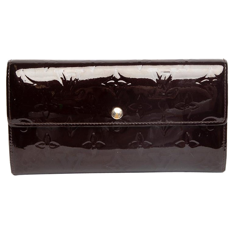 PreLoved Louis Vuitton Women's Vintage Patent Leather Monogram Wallet