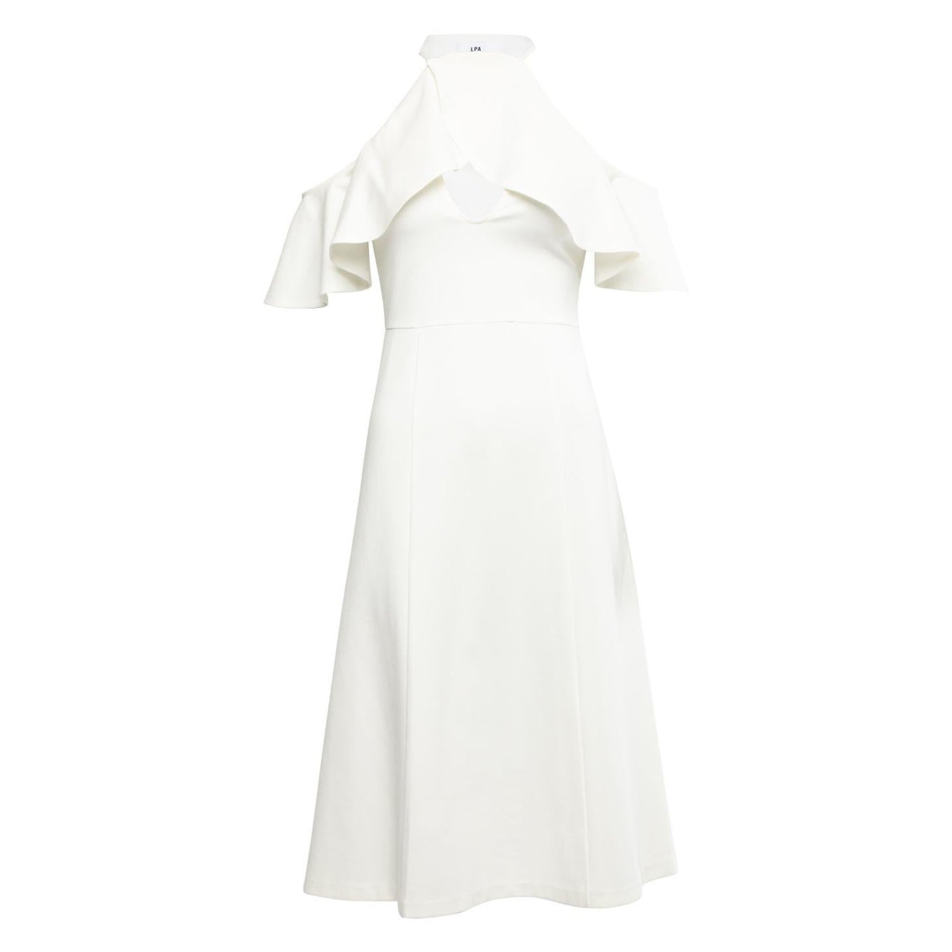 Pre-Loved LPA Women's Janina Rayon Maxi Dress White For Sale