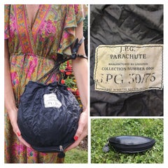 Jean Paul Gaultier Parachute JPG Foldable Transformable Vintage Straps Bag