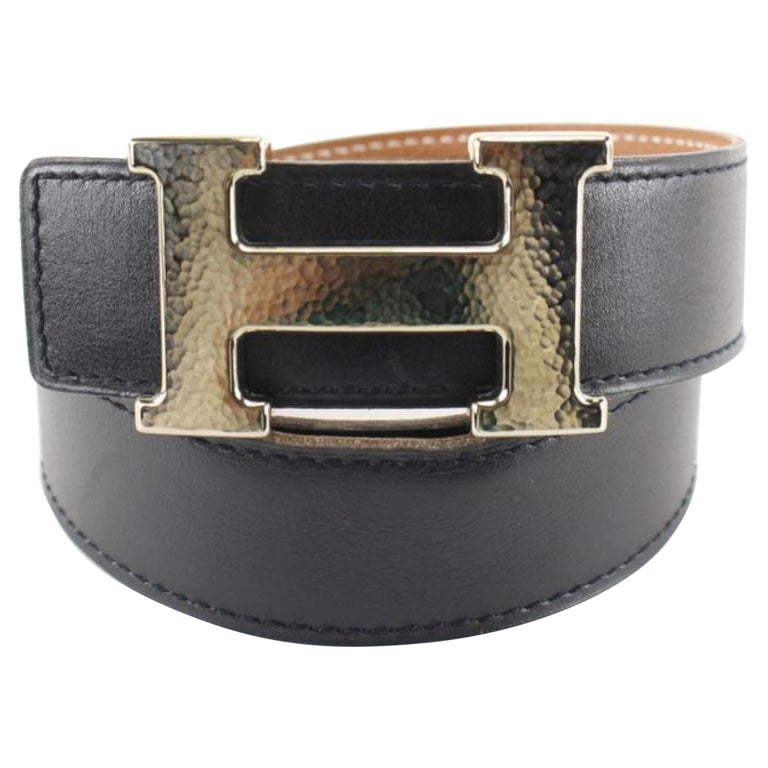 Hermès 32mm Martelee Reversible H Logo Belt Hammered Buckle 85h629s For ...