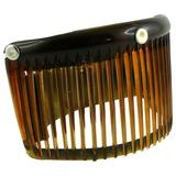 Jean Paul Gaultier Vintage Rare Comb Cage Cuff Bracelet 