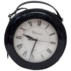Vintage 1980s Clock Shoulder Bag