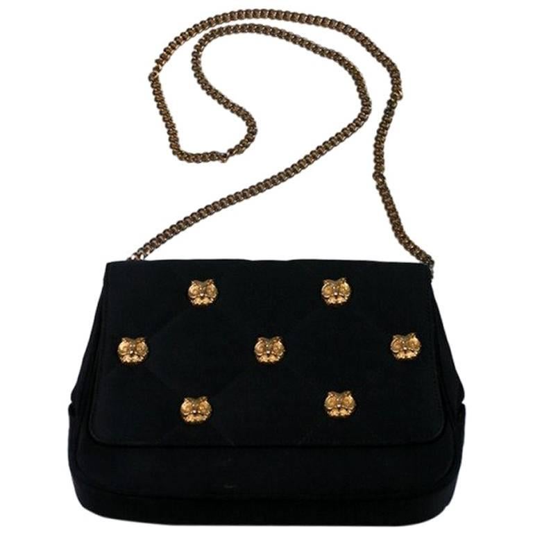 Bolso de satén acolchado Henri Betrix