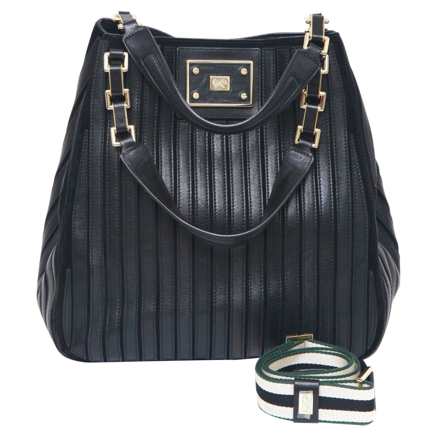 ANYA HINDMARCH Ephson Soft Space Invaders leather tote at 1stDibs