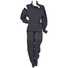 ISSEY MIYAKE  1990's  Laufsteg-Anzug "Zipper