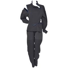 ISSEY MIYAKE 1990's Runway "Zipper" Suit 12